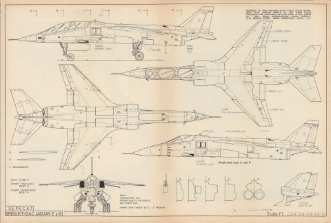 Gloster Javelin, G.A.G.Cox, с тех. надписями